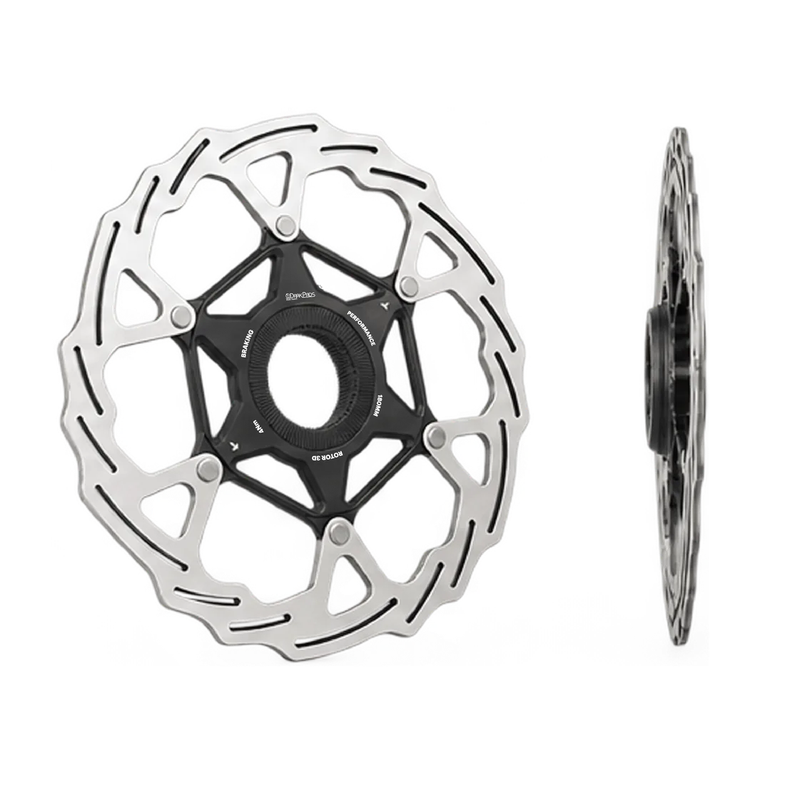 ROTOR 3D DarkPads vue frontale et profil