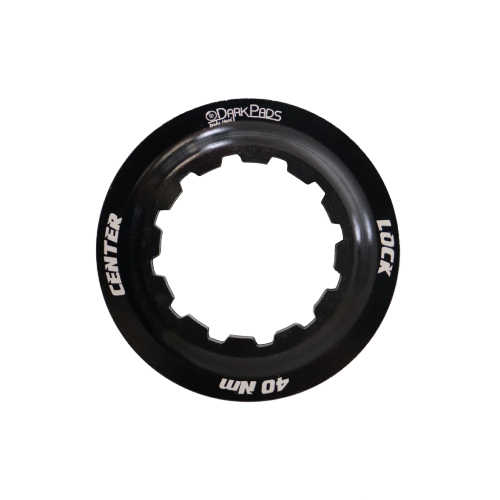 écrou centerlock darkpads de face