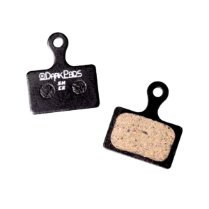 Plaquettes DarkPads Shimano ceramic vu de chaque coté