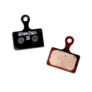 Plaquettes DarkPads Shimano vu de chaque coté