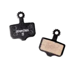 Plaquettes DarkPads Sram XDR ceramic vu de chaque coté