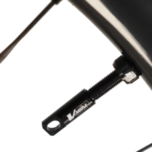 valves tubeless vu sur une roue