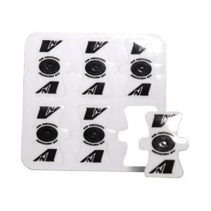 protection de valve vnoise blanc et noir brillant