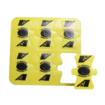 protection de valve vnoise jaune et noir mat