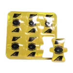 protection de valve vnoise or et noir brillant