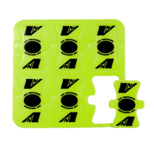 protection de valve vnoise vert fluo et noir mat
