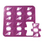 protection de valve vnoise violet mat et blanc